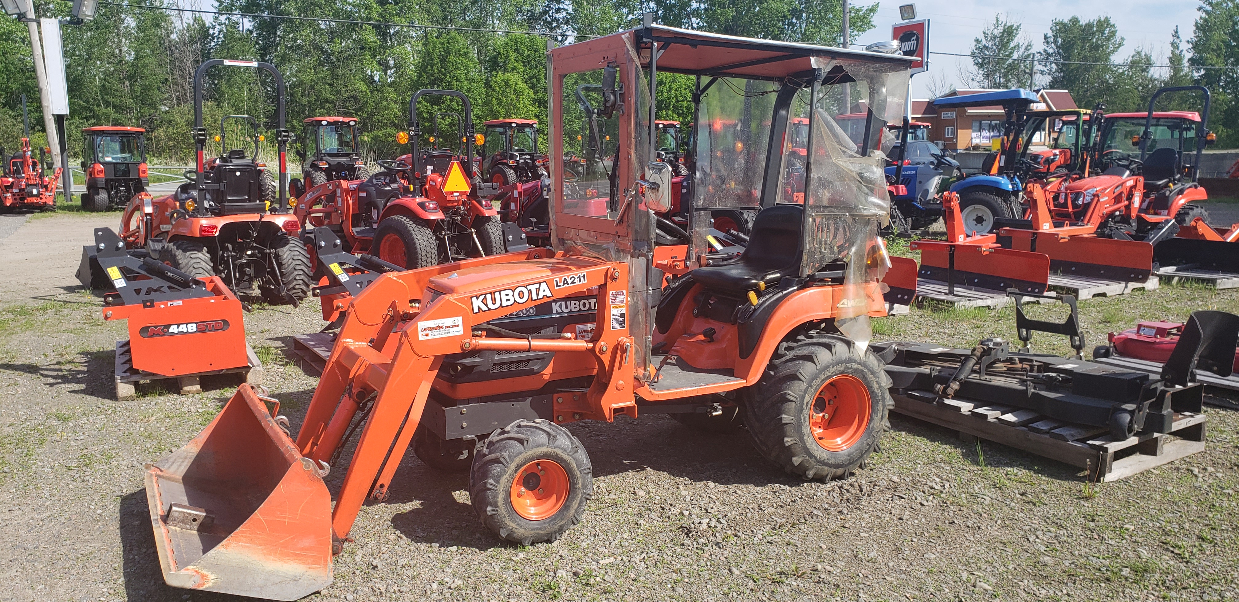Used Machinery | KubotaBX2200